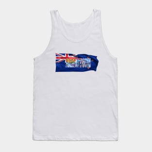 ARROWTOWN - New Zealand with Flag Tank Top